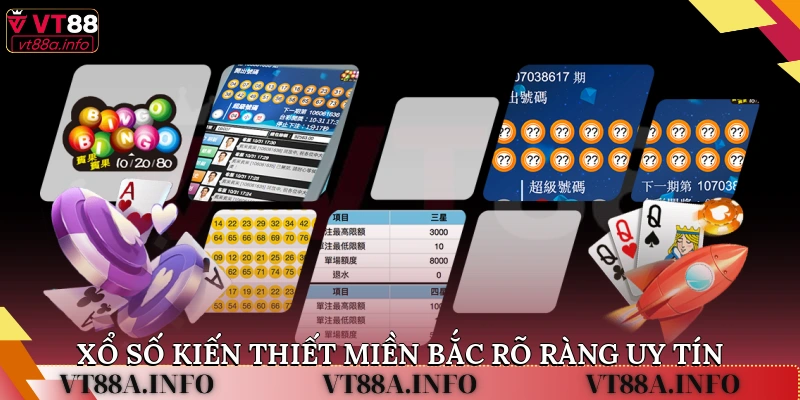 Xổ số Kiến thiết miền Bắc rõ ràng, uy tín